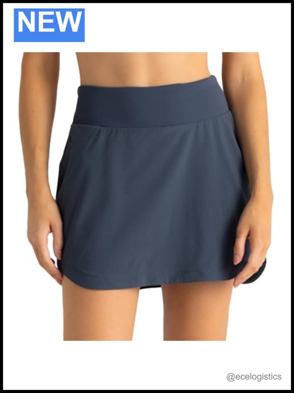 Free Fly Women's Lined Active Breeze Skort 15" UPF 50+ Golf Tennis Athletic